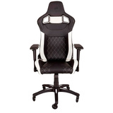 Игровое кресло Corsair T1 RACE Black/White - фото 2