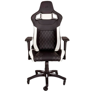 Игровое кресло Corsair T1 RACE Black/White