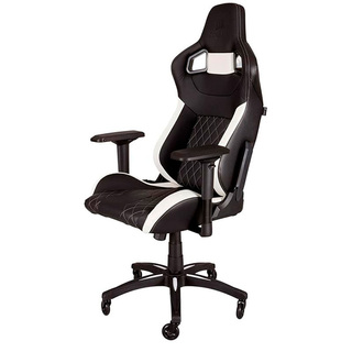 Игровое кресло Corsair T1 RACE Black/White