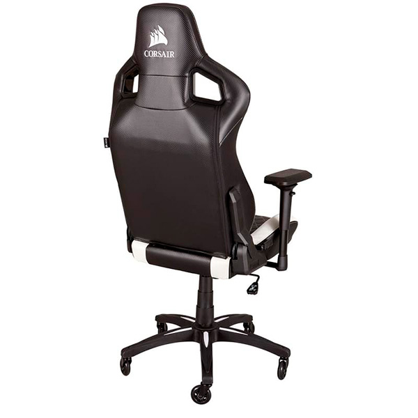 Игровое кресло Corsair T1 RACE Black/White - фото 5