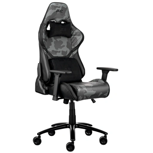 Игровое кресло 2E Hibagon Black/Camo II - фото 2