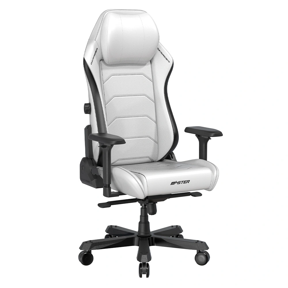 Игровое компьютерное кресло DXRacer Master White&Black GC/XLMF24LTA/WN - фото 2