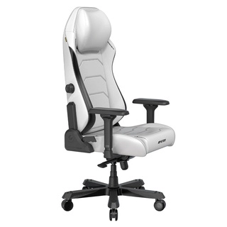 Игровое компьютерное кресло DXRacer Master White&Black GC/XLMF24LTA/WN - фото 3
