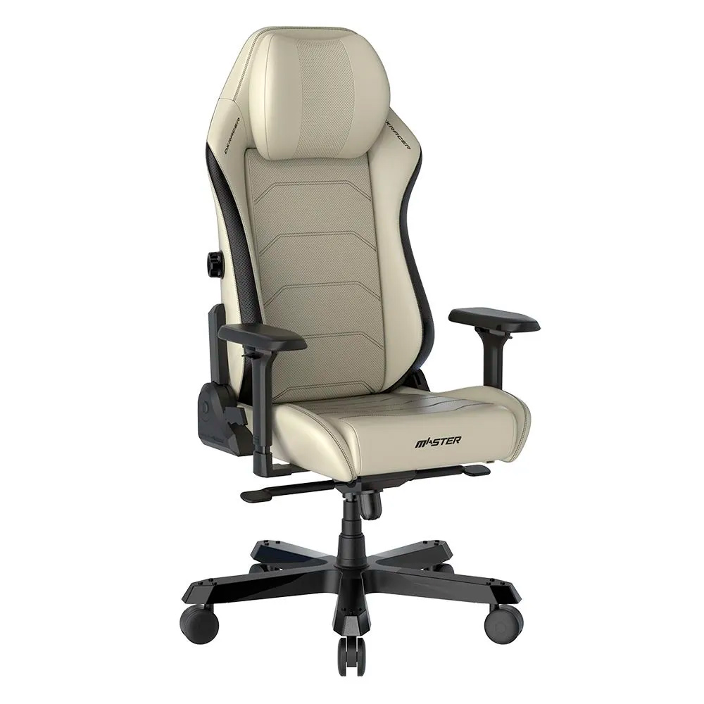 Игровое компьютерное кресло DXRacer Master White&Black GC/XLMF24LTA/WN - фото 3