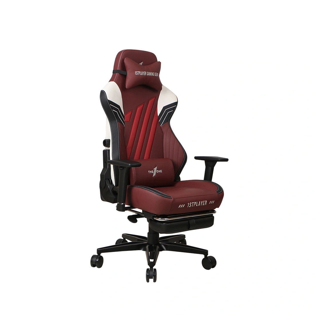 Игровое компьютерное кресло 1STPLAYER DUKE FR/ BKWHRE  - фото 3