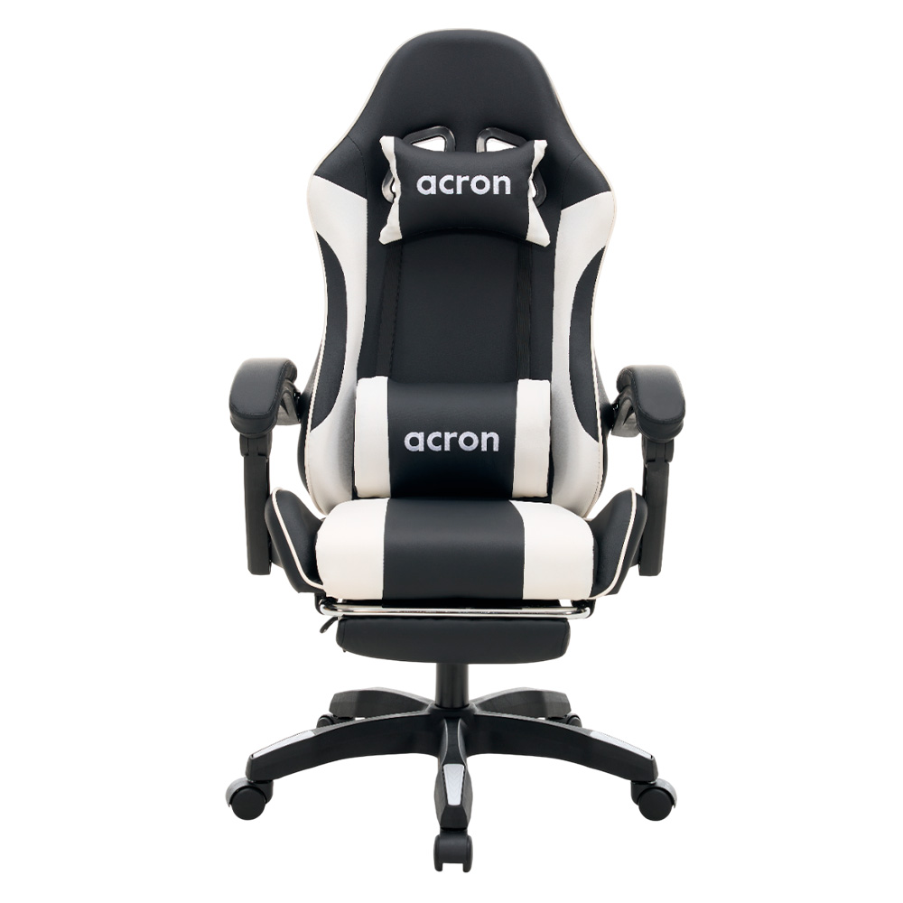 Игровое кресло Acron Base 01 FT Black/White - фото 3