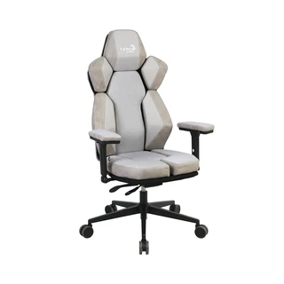 Игровое компьютерное кресло Aerocool XTAL-Loft Air Light Grey 