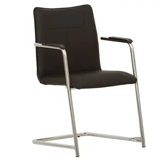 Стул для посетителей Nowy Styl Desilva Arm Chrome (BOX-4) Eco-21