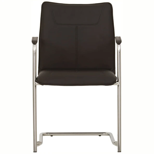 Стул для посетителей Nowy Styl Desilva Arm Chrome (BOX-4) Eco-21 - фото 2