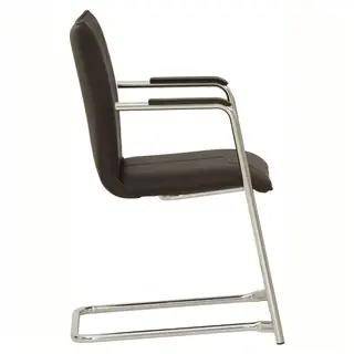 Стул для посетителей Nowy Styl Desilva Arm Chrome (BOX-4) Eco-21