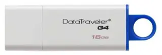Kingston USB жинақтағышы DataTraveler G4 16 Гб (DTIG4/16GB)