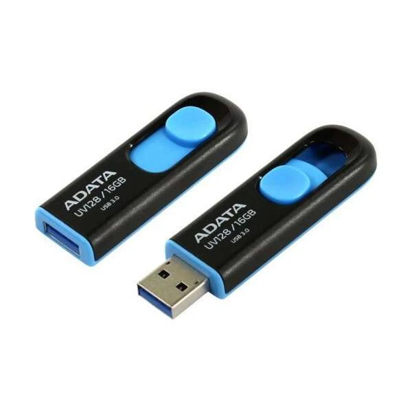 Adata USB жинақтағышы UV128 16GB (AUV128-16GB-RBE)