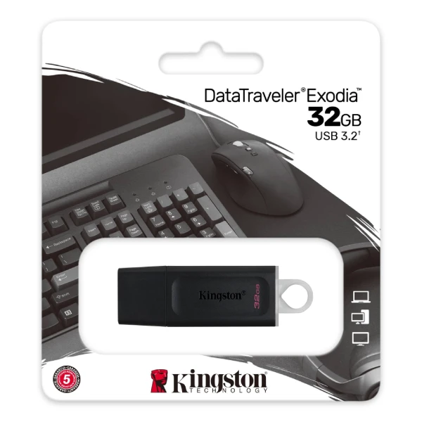 USB накопитель Kingston DataTraveler Exodia 32GB (DTX) - фото 3