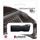 USB-накопитель Kingston DTXM 32GB Black - фото 3