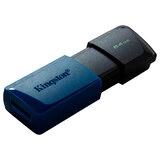USB-накопитель Kingston DTXM 64Gb Black/Blue - фото 2