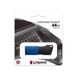 USB-накопитель Kingston DTXM 64GB Синий - фото 4
