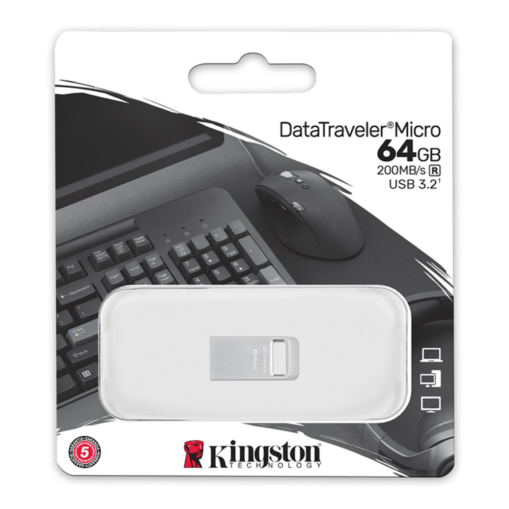 USB-накопитель Kingston DTMC3G2/64GB 64GB  - фото 3