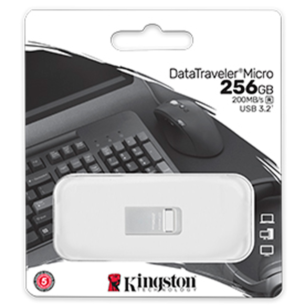 USB Флеш Kingston DTMC3G2/256GB 3.2 металл - фото 3