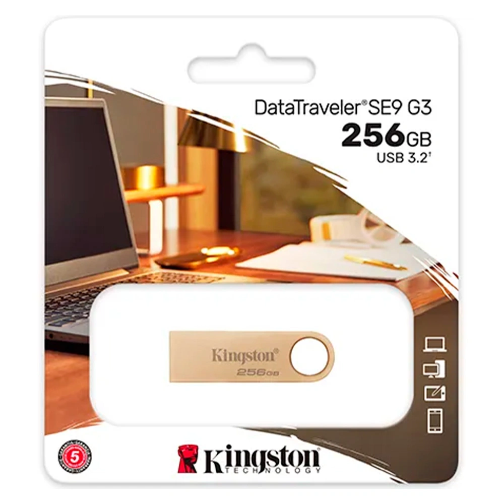 USB-накопитель Kingston 3.2 G3 DTSE9G3/256GB Metal - фото 7