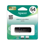 USB-накопитель Apacer AH355 64GB Чёрный AP64GAH355B-1 - фото 4
