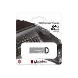 USB-накопитель Kingston DTKN/64GB 64GB Серебристый DTKN/64GB - фото 4