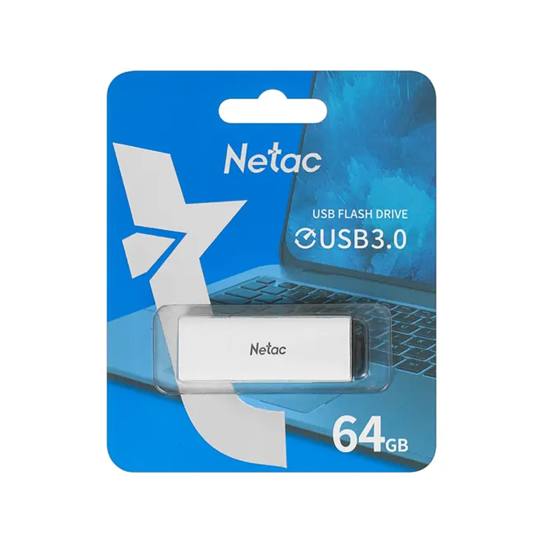 USB-накопитель Netac NT03U185N-064G-30WH 64GB 