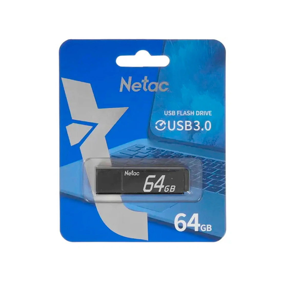 USB-накопитель Netac U351 NT03U351N-064G-30BK 64GB  - фото 2