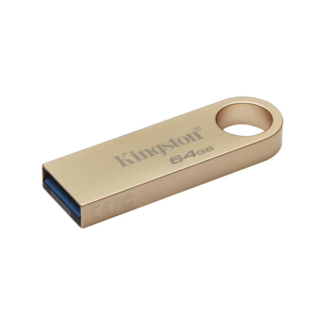 USB-накопитель Kingston DataTraveler SE9 G3 DTSE9G3/64GB 64GB Золотистый DTSE9G3/64GB - фото 3