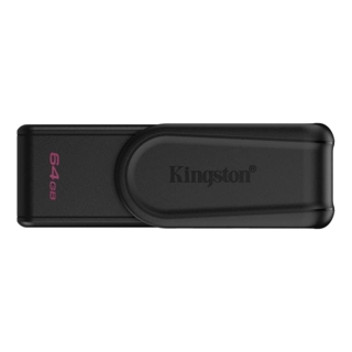 USB-накопитель Kingston DTXS/64GB 3.2 Black - фото 2