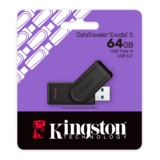 USB-накопитель Kingston DTXS/64GB 3.2 Black