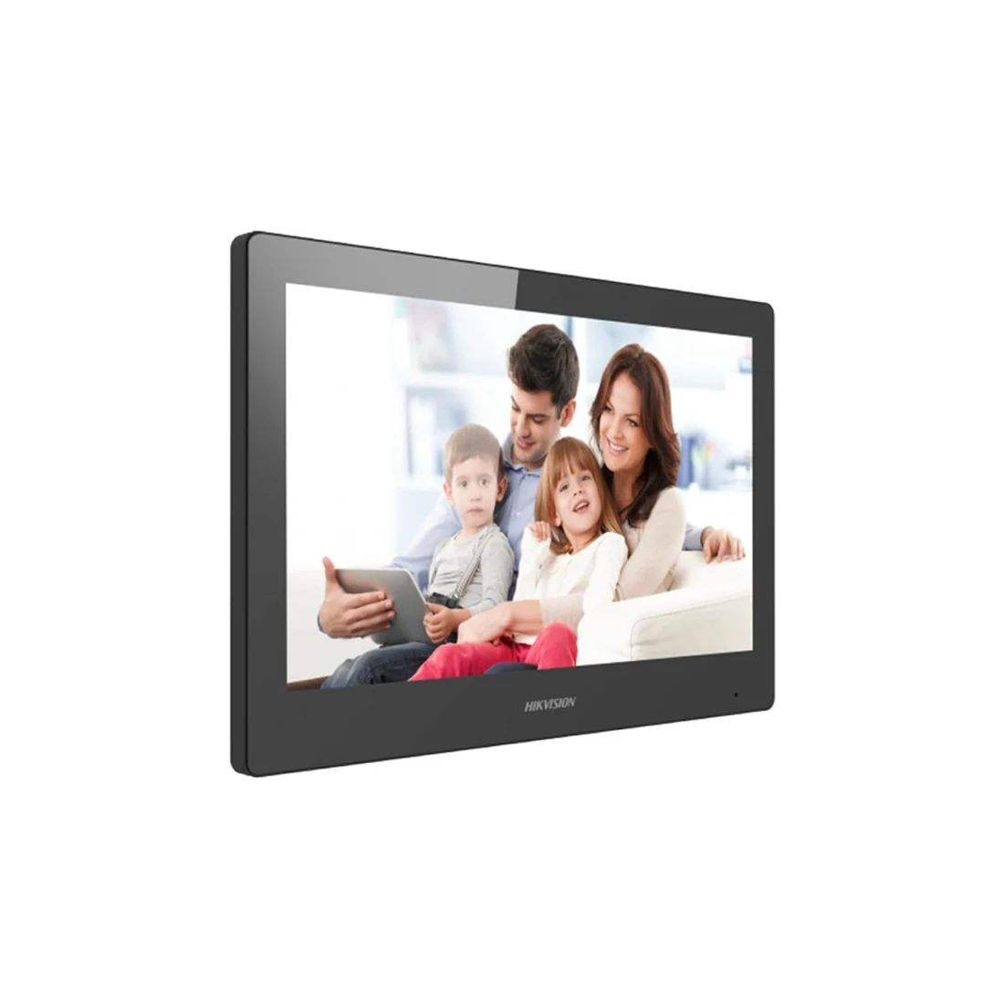 Монитор домофона Hikvision DS-KH8520-WTE1 (Black)  - фото 2