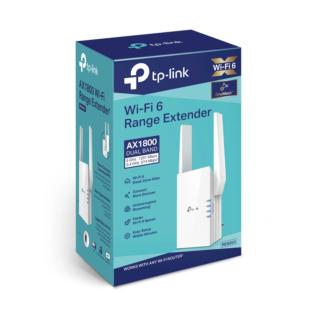 Усилитель Wi-Fi сигнала TP-Link RE605X  - фото 3