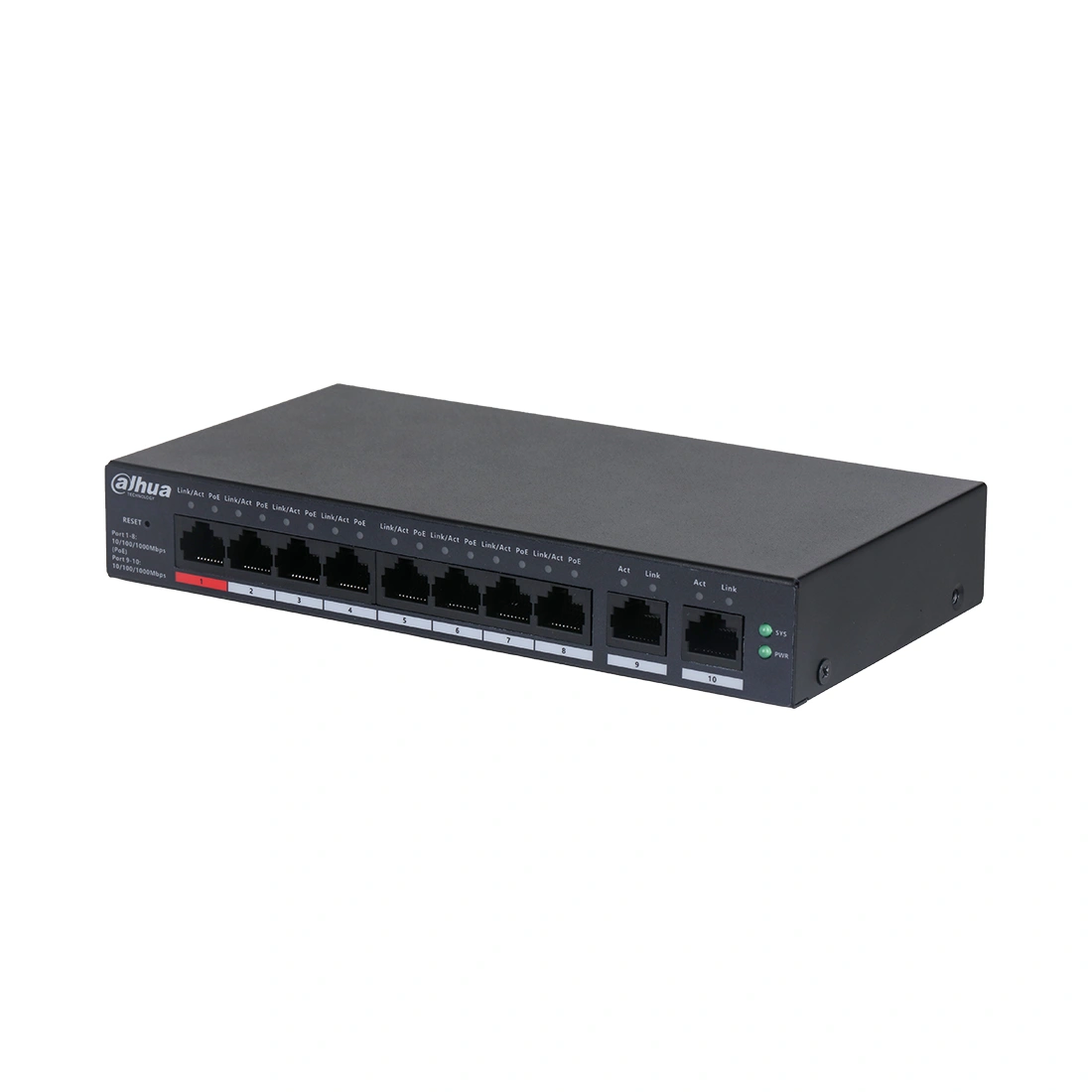 Коммутатор Dahua DH-CS4010-8GT-110 DH-CS4010-8GT-110 - фото 3