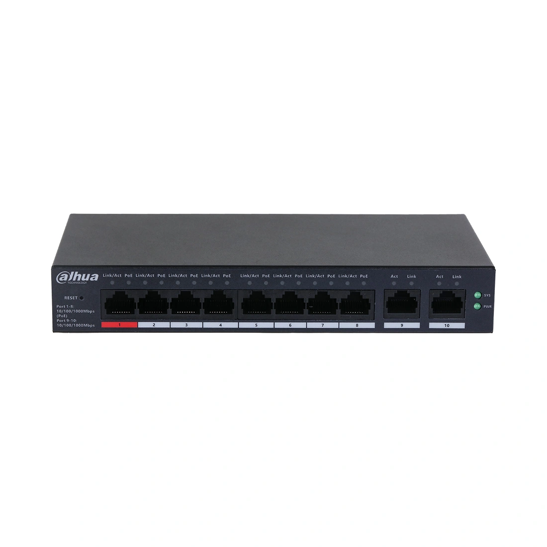 Коммутатор Dahua DH-CS4010-8GT-110 DH-CS4010-8GT-110 - фото 6