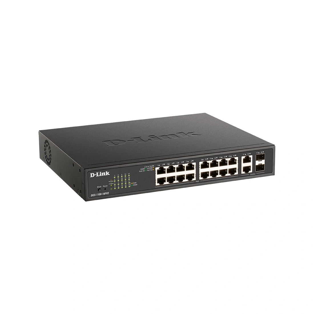 Коммутатор D-Link DGS-1100-18PV2/A3A DGS-1100-18PV2/A3A - фото 3