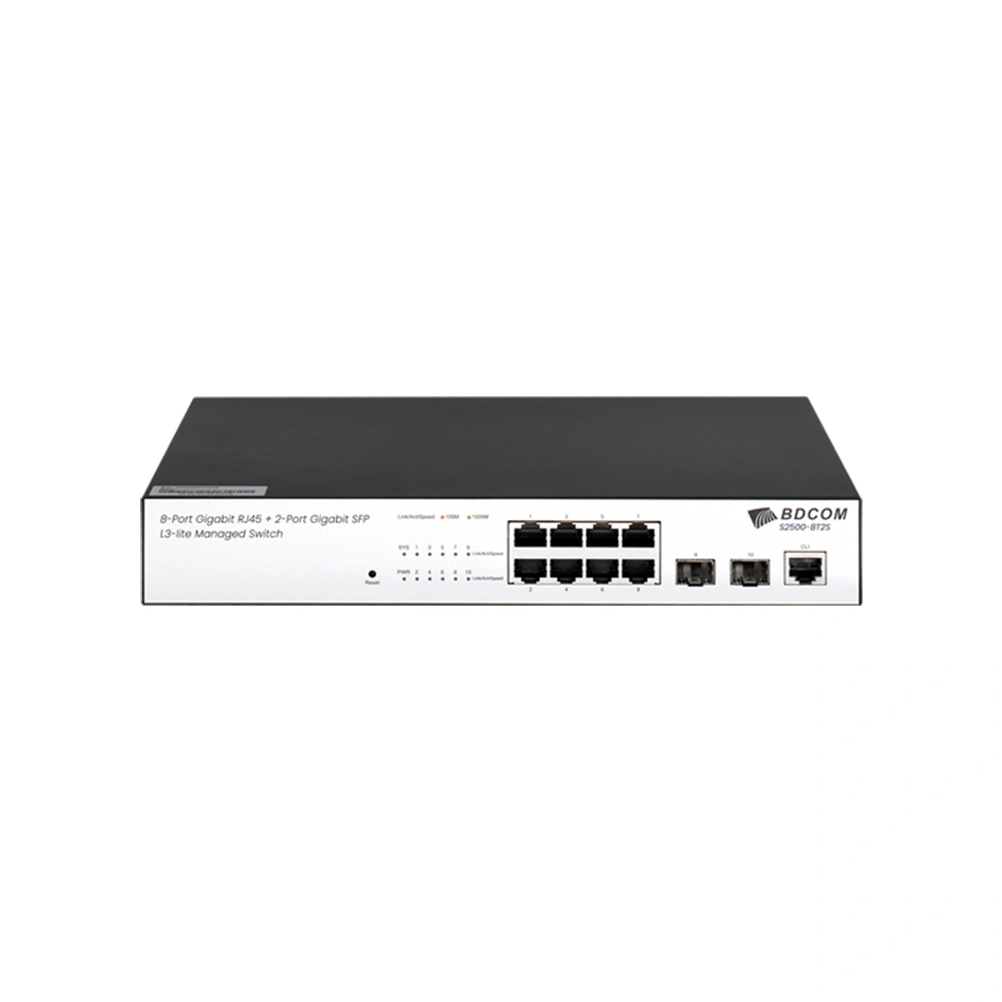 Коммутатор BDCOM S2500-8T2S  - фото 2