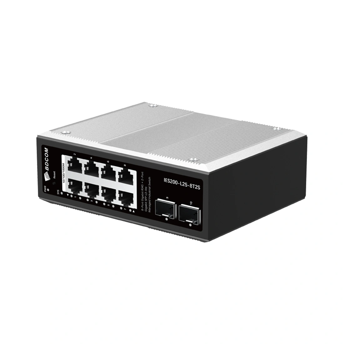 Коммутатор BDCOM IES200-L25-8T2S  - фото 4