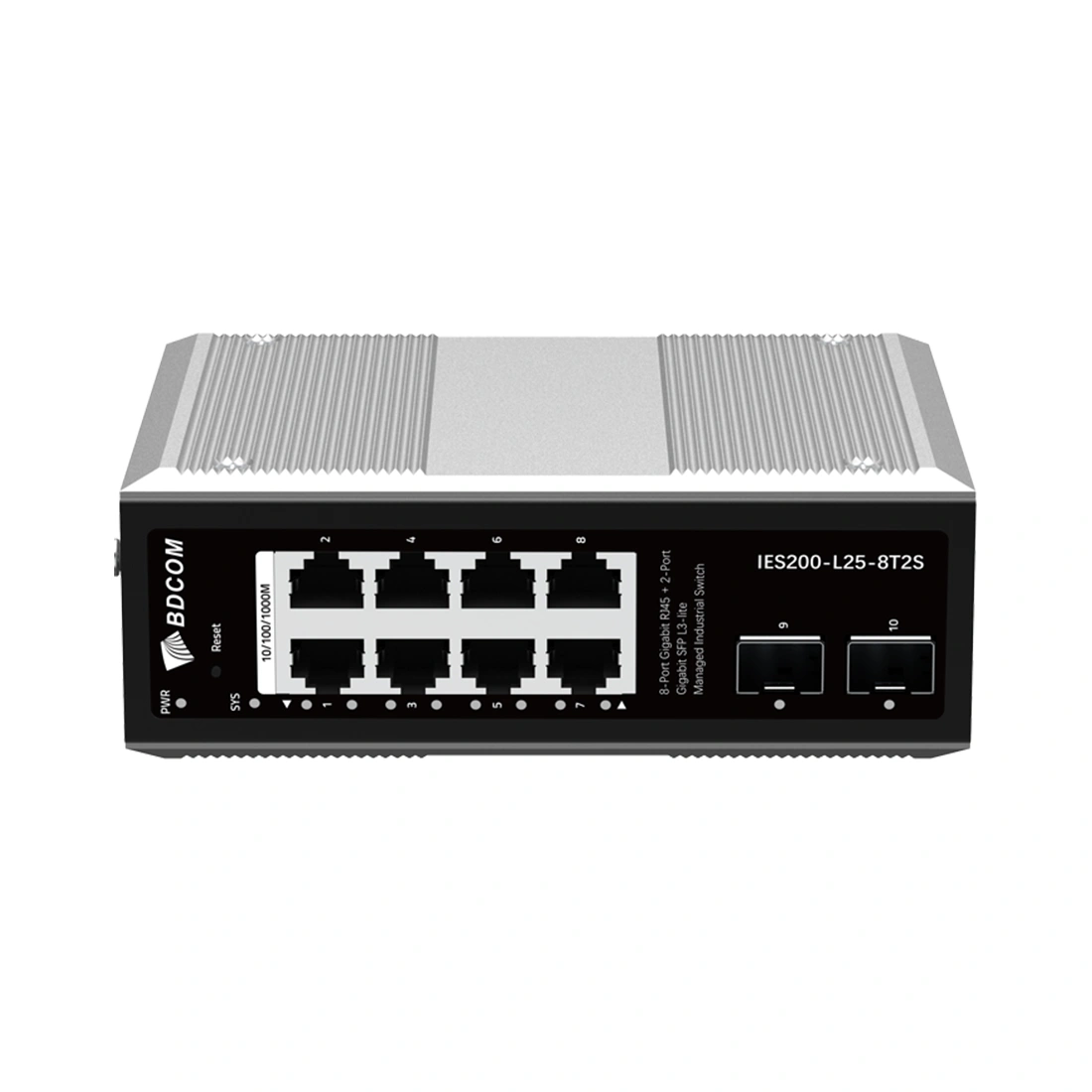 Коммутатор BDCOM IES200-L25-8T2S  - фото 6