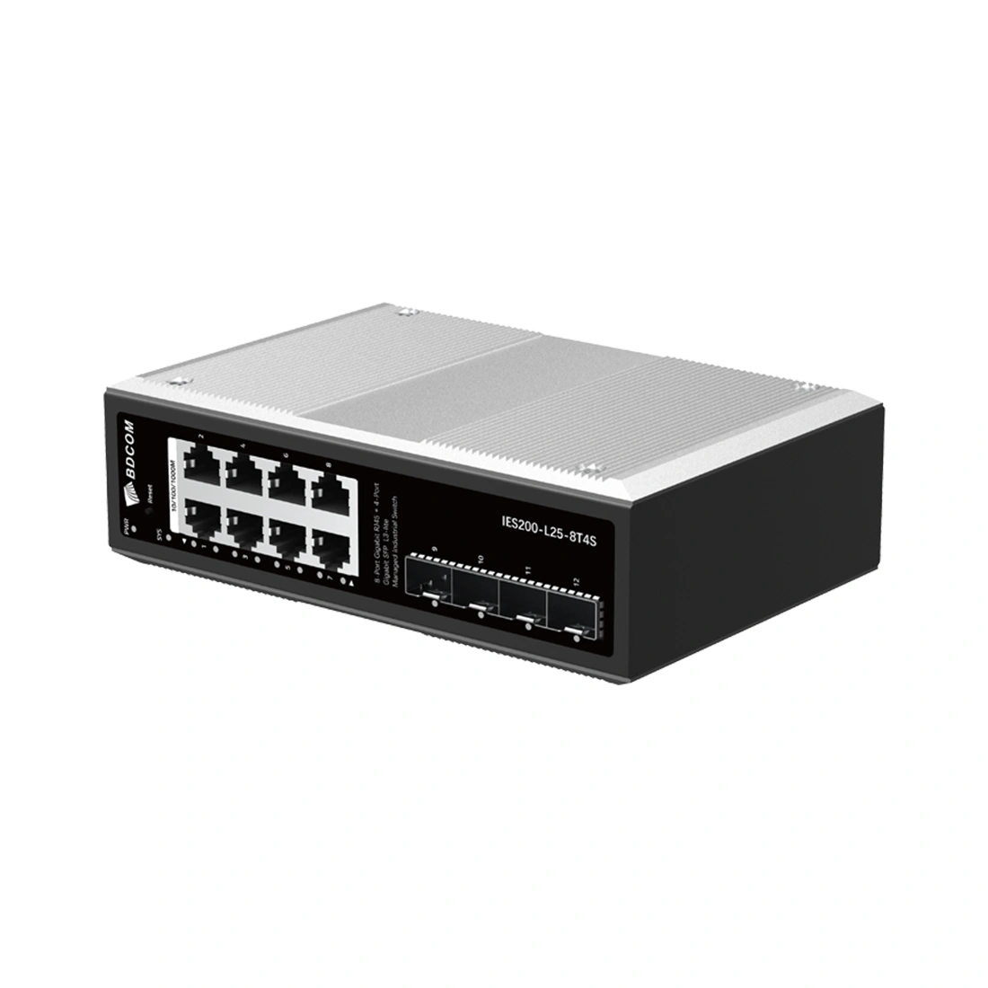 Коммутатор BDCOM IES200-L25-8T4S  - фото 2