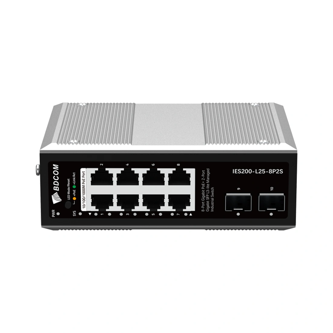 Коммутатор BDCOM IES200-L25-8P2S  - фото 3