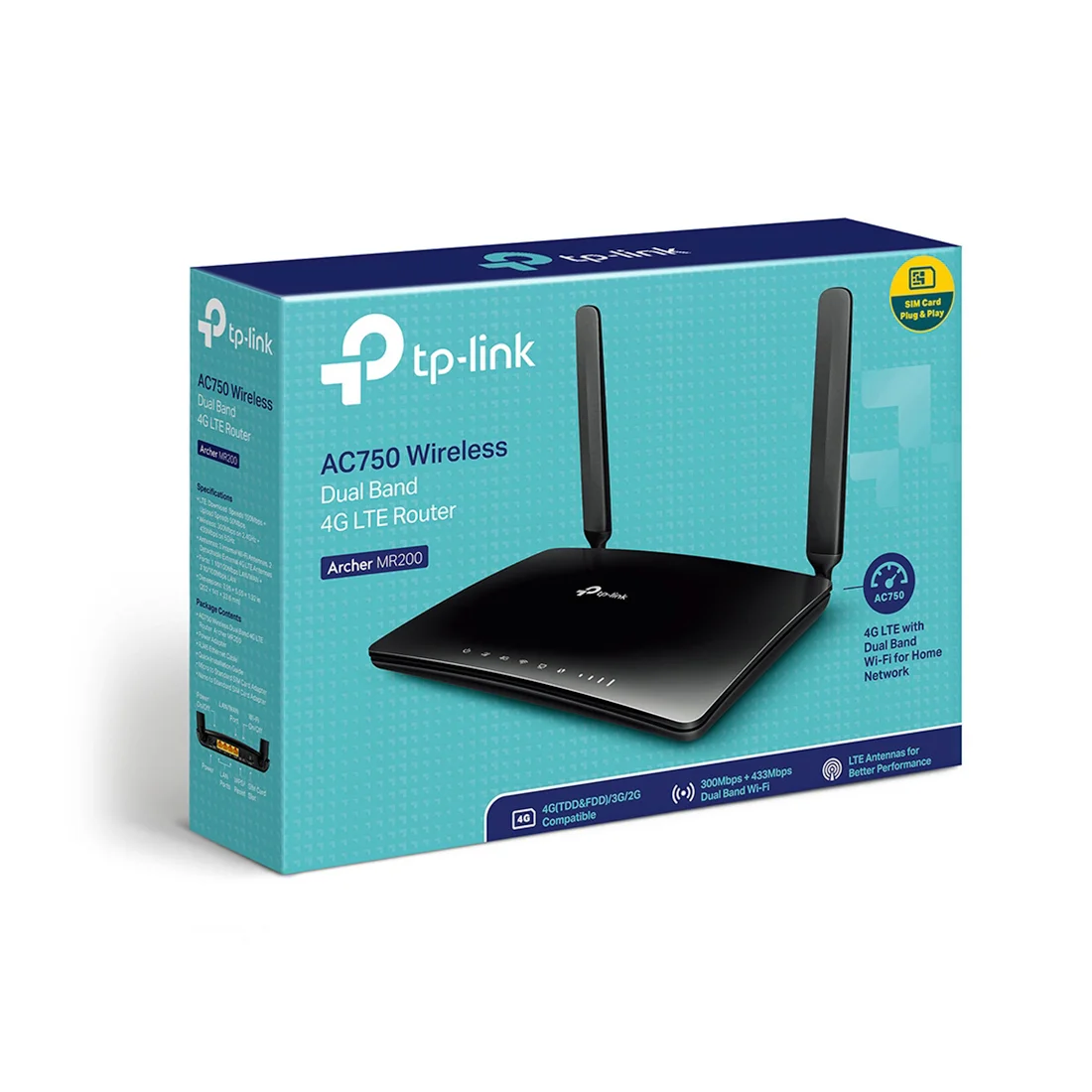 Маршрутизатор TP-Link Archer MR200 Archer MR200 - фото 5