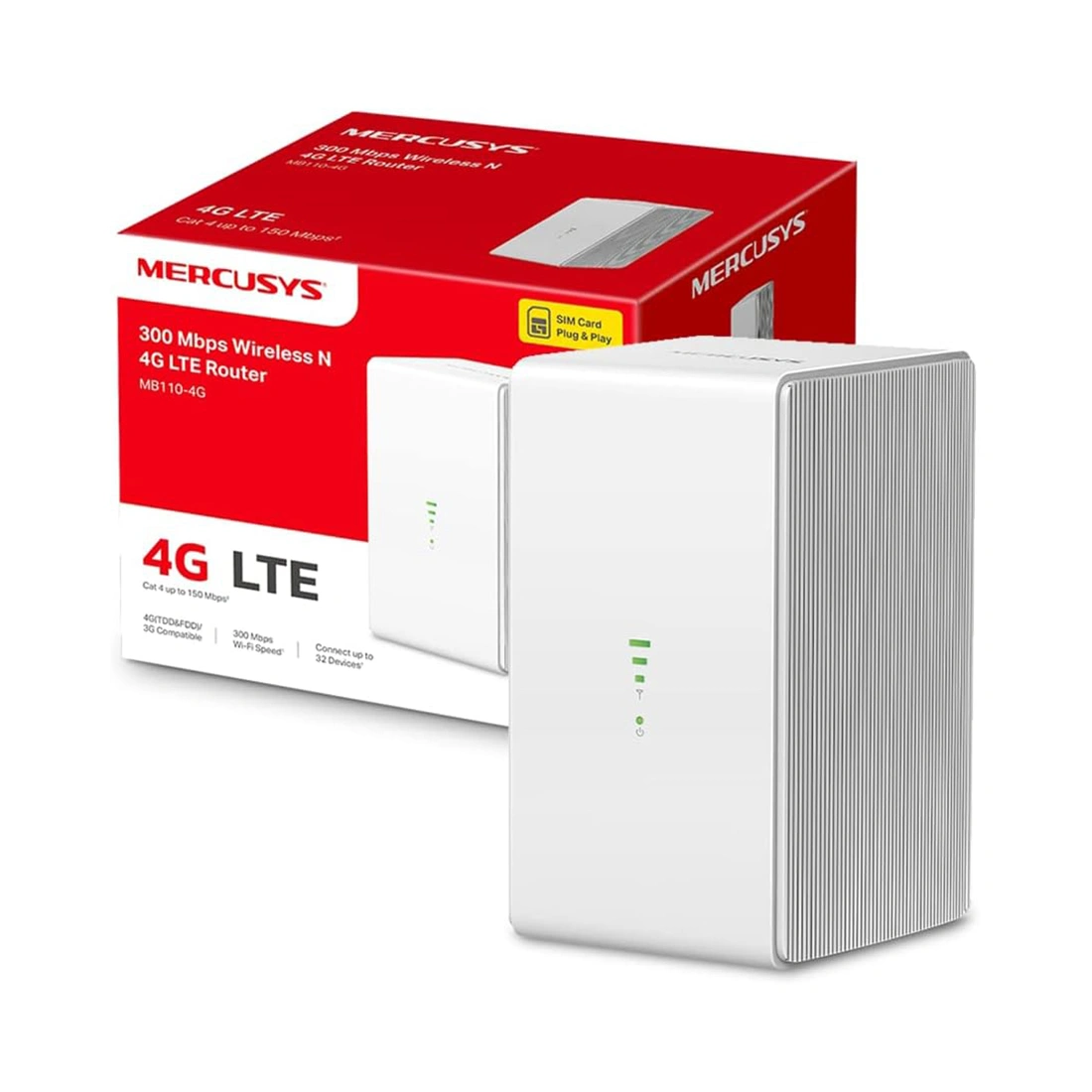 Маршрутизатор Mercusys MB110-4G MB110-4G - фото 6