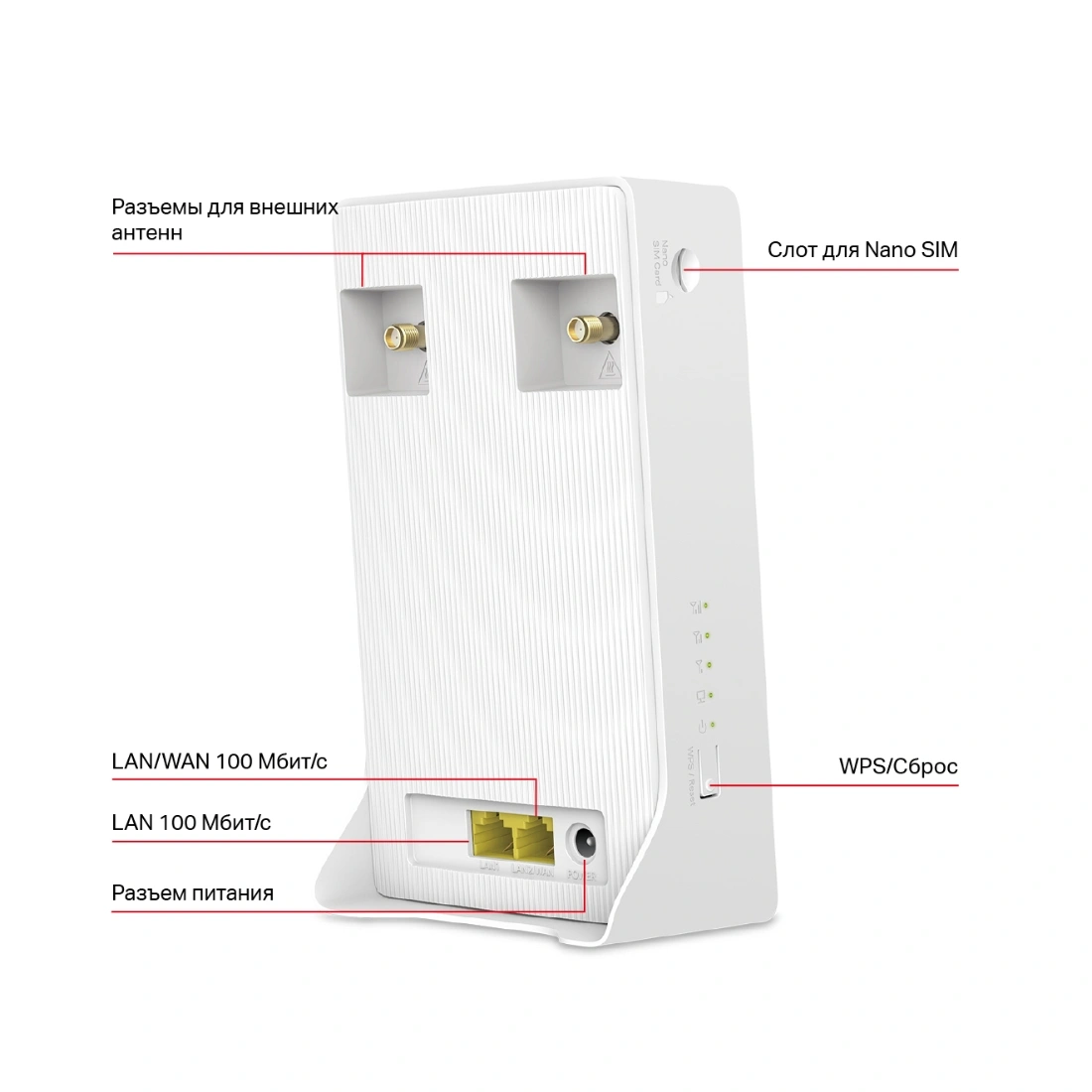 Маршрутизатор Mercusys MB130-4G MB130-4G - фото 3