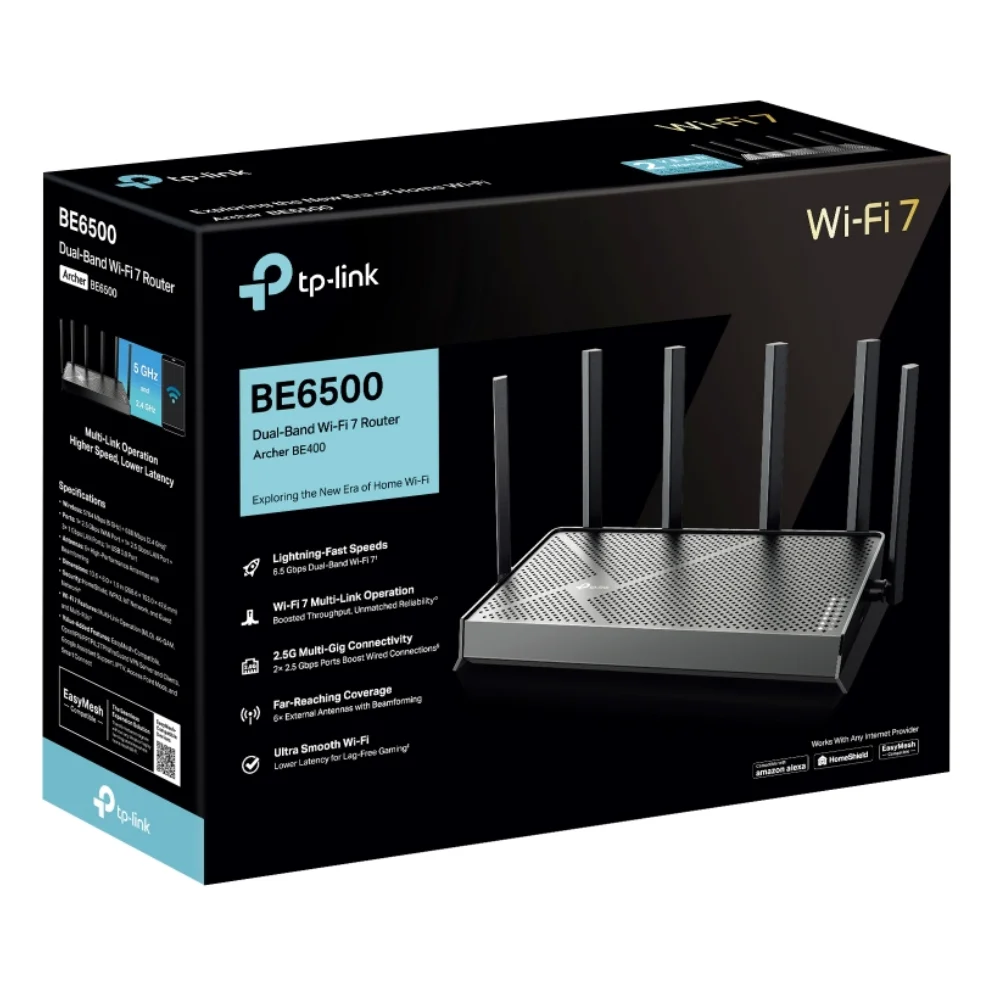 TP-LINK сымсыз гигабитті маршрутизаторы Archer BE400 - фото 5