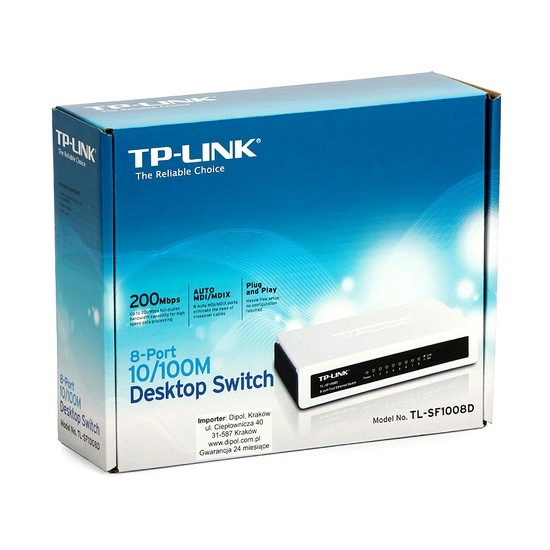 TP-Link коммутаторы TL-SF1008D - фото 5