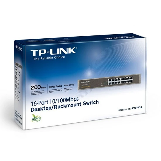 Коммутатор TP-Link TL-SF1016DS  - фото 3