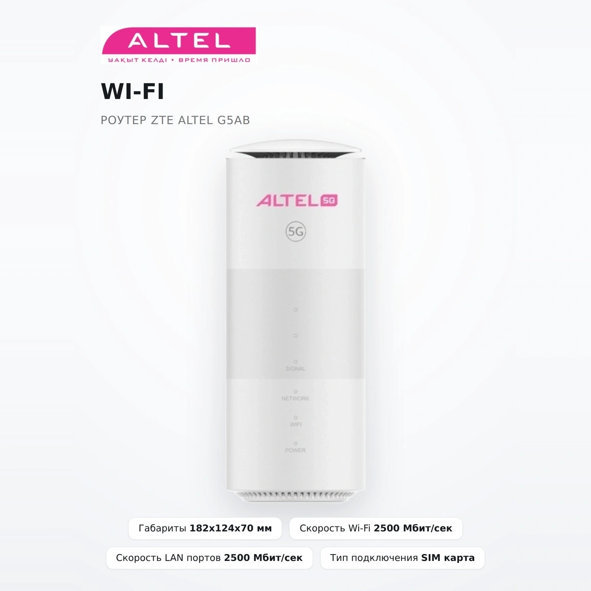 Wi-FI роутер ZTE Altel G5AB - фото 2