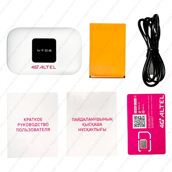 WI-FI роутер Altel Mi-Fi  L02Hi+ Стартовые пакеты Altel SIM L02Hi+Unlim+_TS _els