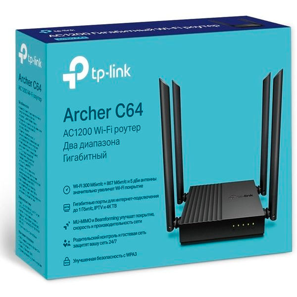 TP-Link Wi-Fi маршрутизаторы Archer C64