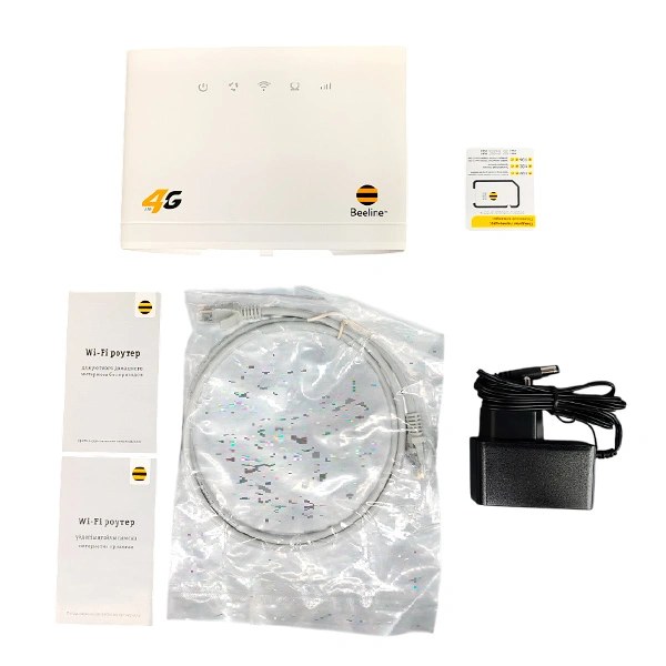 Wi-Fi роутер Beeline R109D-A + сим карта ТП безлимитного интернета (1 месяц) - фото 5